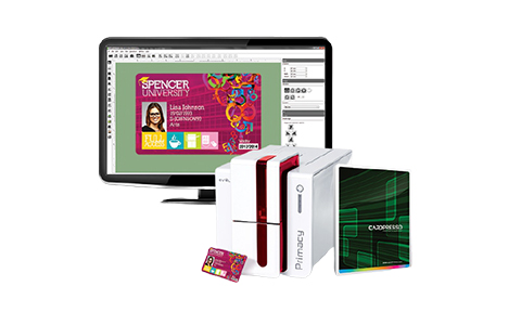 Software for badge printing on cards | Evolis