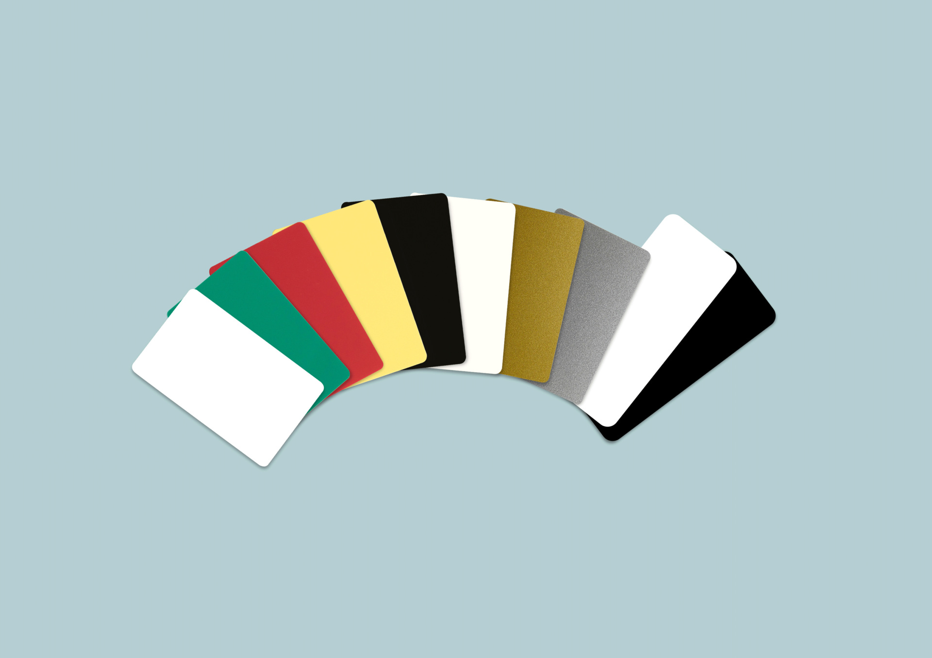 Carte vierge blanche et badge PVC pour imprimante cartes