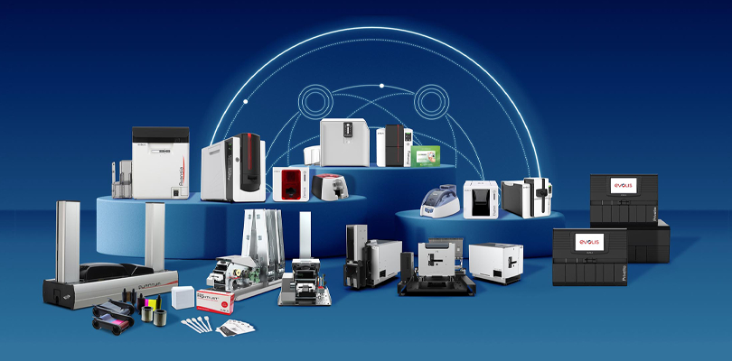 Evolis product range of card printers